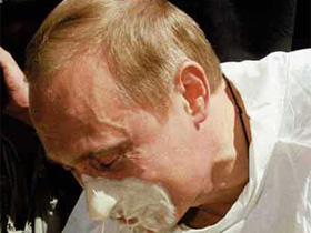 Путин на сабантуе. Фото с  сайта Скандалы.Ru