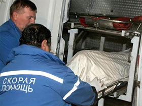 На месте убийства Анны Политковской. Фото Reuters (c)