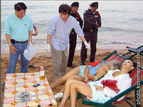 Убитые в Тайланде туристки. Фото: AFP