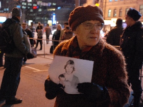 Митинг в поддержку Светланы Бахминой. Фото: Анастасия Петрова