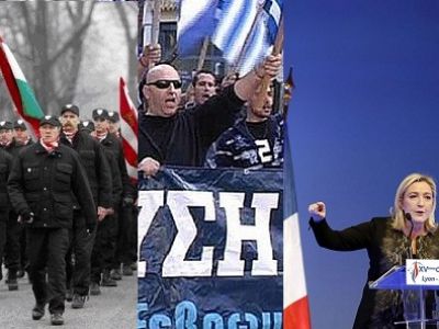 Еврофашизм: "Йоббик" (Венгрия), "Золотая заря" (Греция), Марин Ле Пен. Источники - http://cdn.topwar.ru/, http://i.evreiskiy.kiev.ua/, http://right-world.net/