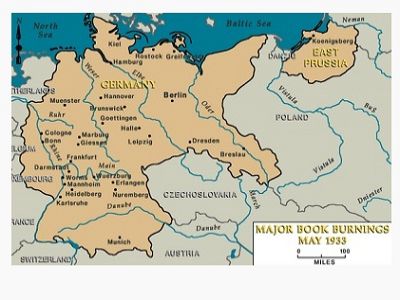 Карта Германии в границах 1933 г. Источник - http://forum.inosmi.ru/