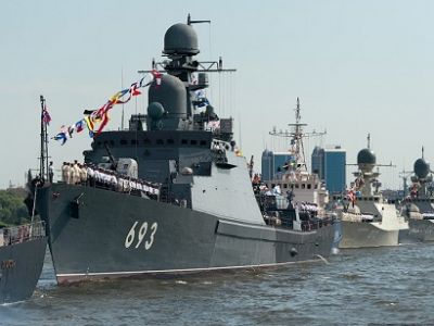 Корабли ВМФ России и морпехи на Каспии приведены в полную боеготовность в ходе проверки