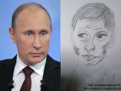 Талантливых школьников в Ярославле заставили на уроках ИЗО рисовать Путина