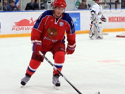 Путин на льду. Источник - donbass.ua