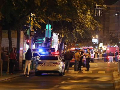 В центре Будапешта прогремел взрыв