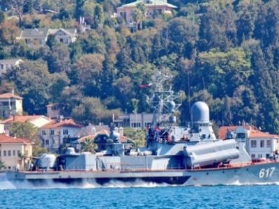 Россия направила к берегам Сирии новый корабль с ракетами 