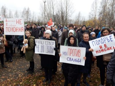 Жители Архангельской области попросили Путина не допустить 