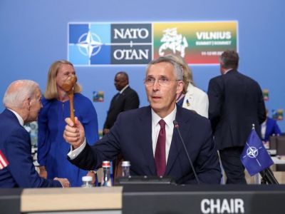 Йенс Столтенберг на саммите лидеров стран НАТО в Вильнюсе, Литва, 11 июля 2023 г. Фото: Kacper Pempel / Reuters