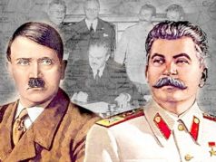 Адольф Гитлер и Иосиф Сталин. Фото: argumenti.ru