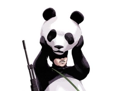 Панда WWF и рейнджеры-парамилитарес. Иллюстрация: www.buzzfeednews.com