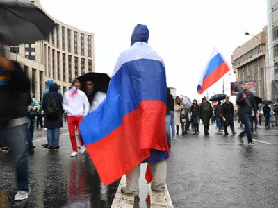 Акция в поддержку незарегистрированных кандидатов в Мосгордуму. Фото: Рамиль Ситдиков / РИА Новости