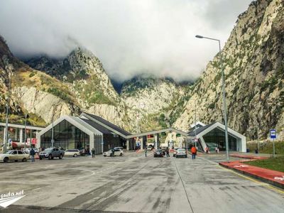 Верхний Ларс Граница с Грузией. Фото: tuda-suda.net