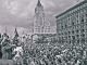 Шествие участников VI Фестиваля молодежи и студентов (Москва, 1957). Фото: ru.wikipedia.org