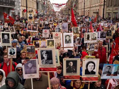 Бессмертный полк на первом